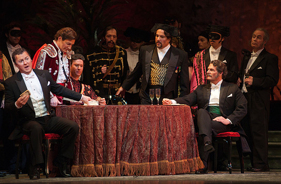 Scene from La Traviata by Giuseppe Verdi