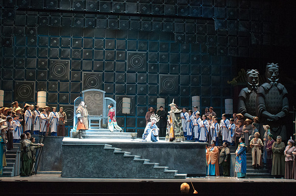 Scene from "Turandot" by Giacomo Puccini