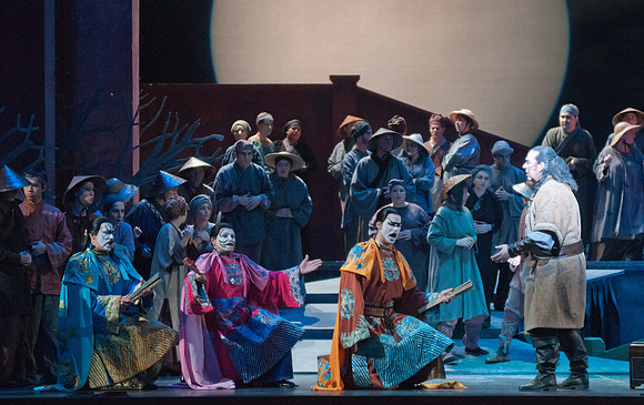 Scene from "Turandot" by Giacomo Puccini