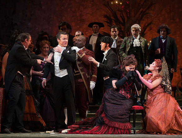 Scene from La Traviata by Giuseppe Verdi