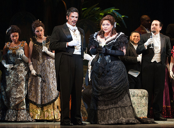 Scene from La Traviata by Giuseppe Verdi