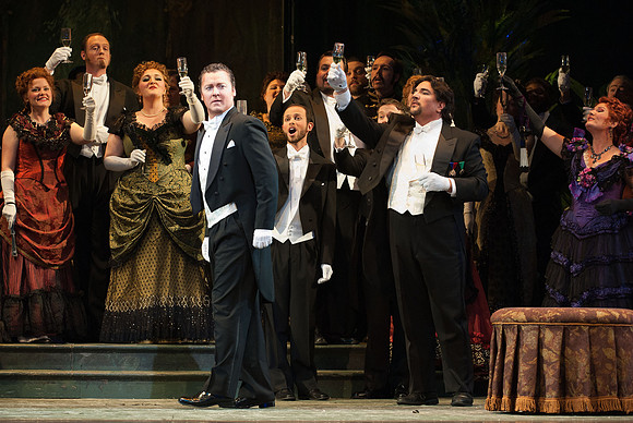 Scene from La Traviata by Giuseppe Verdi