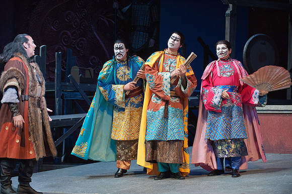 Scene from "Turandot" by Giacomo Puccini