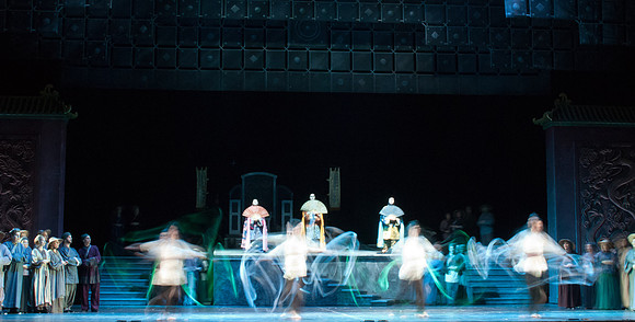 Scene from "Turandot" by Giacomo Puccini