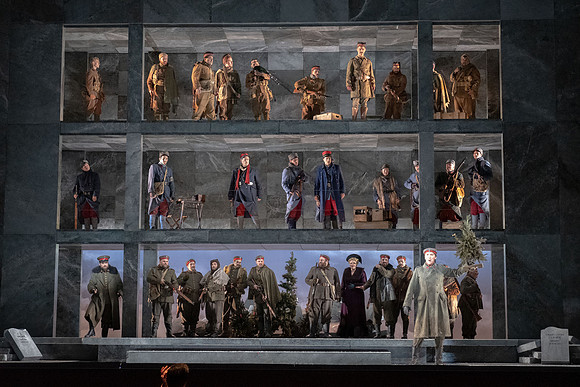 Scene from the opera "Silent Night" by Puts/Campbell