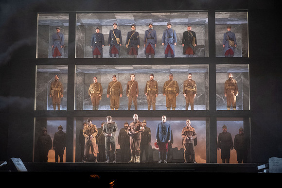 Scene from the opera "Silent Night" by Puts/Campbell