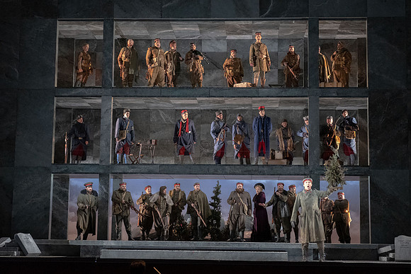 Scene from the opera "Silent Night" by Puts/Campbell