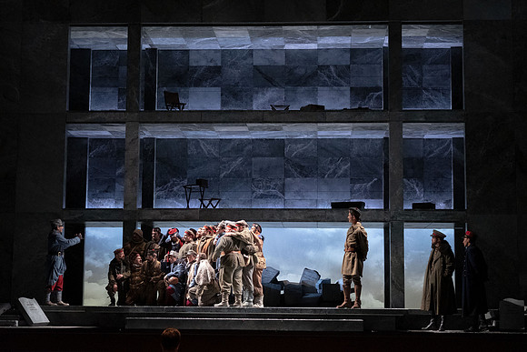 Scene from the opera "Silent Night" by Puts/Campbell