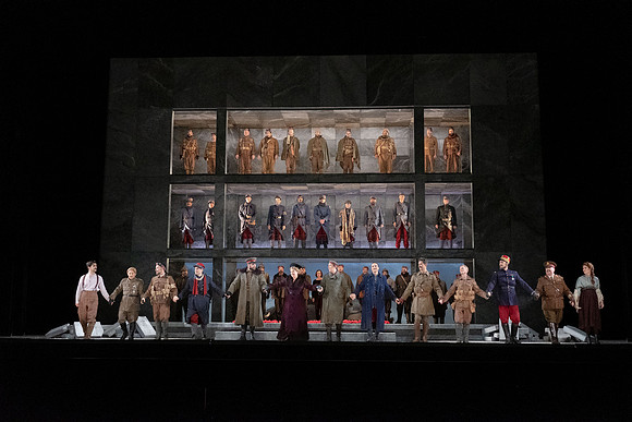 Scene from the opera "Silent Night" by Puts/Campbell