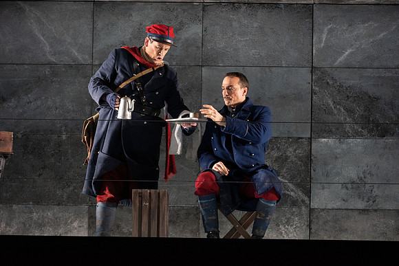 Scene from the opera "Silent Night" by Puts/Campbell