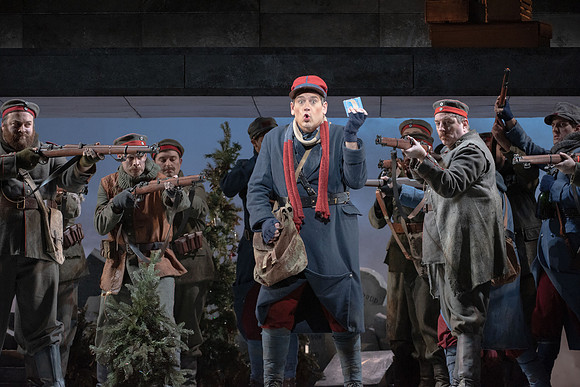 Scene from the opera "Silent Night" by Puts/Campbell