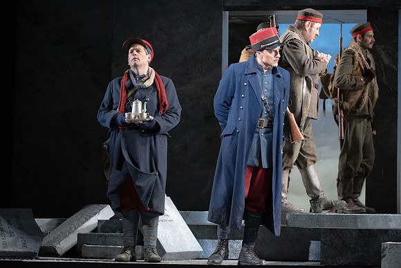 Scene from the opera "Silent Night" by Puts/Campbell