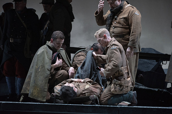 Scene from the opera "Silent Night" by Puts/Campbell