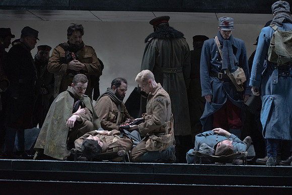 Scene from the opera "Silent Night" by Puts/Campbell