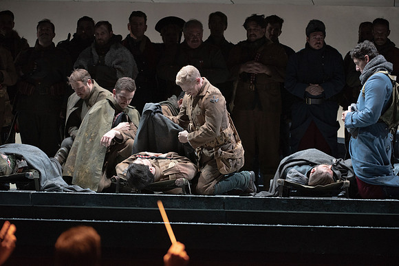 Scene from the opera "Silent Night" by Puts/Campbell