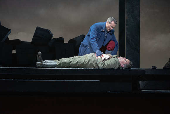 Scene from the opera "Silent Night" by Puts/Campbell