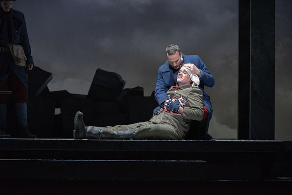 Scene from the opera "Silent Night" by Puts/Campbell