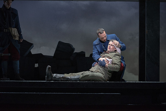 Scene from the opera "Silent Night" by Puts/Campbell