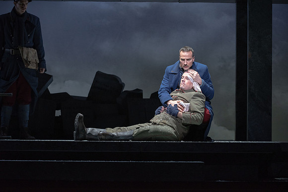 Scene from the opera "Silent Night" by Puts/Campbell