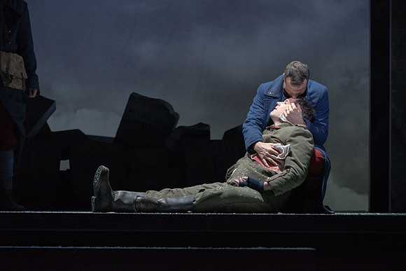 Scene from the opera "Silent Night" by Puts/Campbell