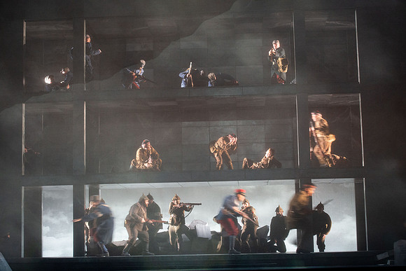 Scene from the opera "Silent Night" by Puts/Campbell