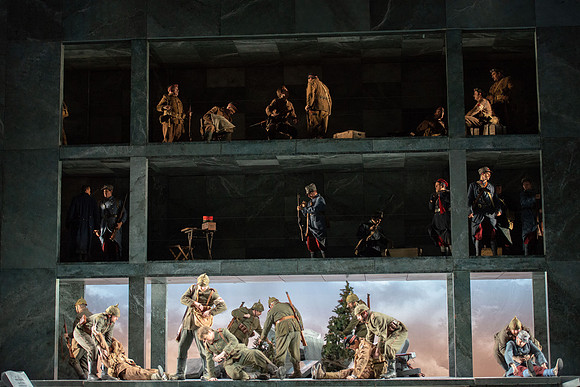 Scene from the opera "Silent Night" by Puts/Campbell