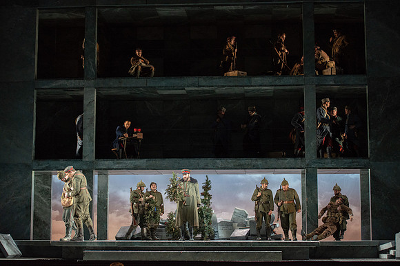 Scene from the opera "Silent Night" by Puts/Campbell