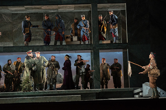 Scene from the opera "Silent Night" by Puts/Campbell