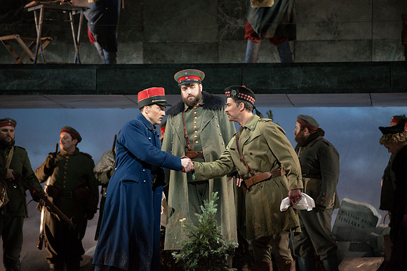 Scene from the opera "Silent Night" by Puts/Campbell