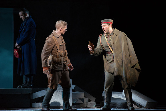 Scene from the opera "Silent Night" by Puts/Campbell