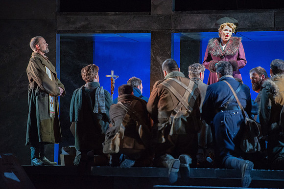 Scene from the opera "Silent Night" by Puts/Campbell