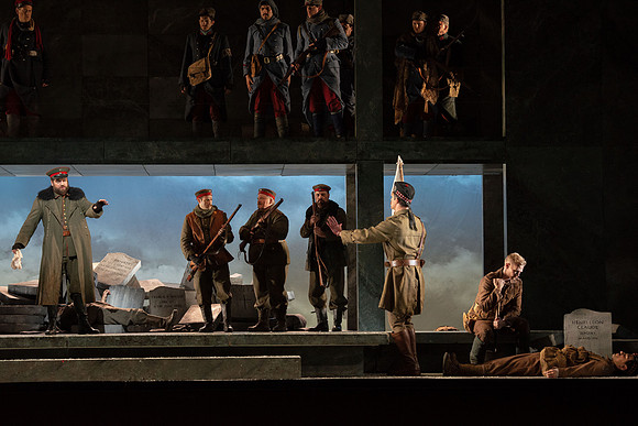 Scene from the opera "Silent Night" by Puts/Campbell