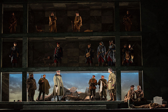 Scene from the opera "Silent Night" by Puts/Campbell