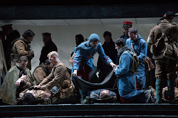 Scene from the opera "Silent Night" by Puts/Campbell