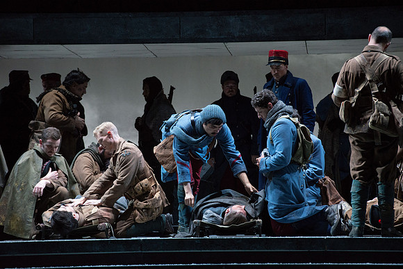 Scene from the opera "Silent Night" by Puts/Campbell