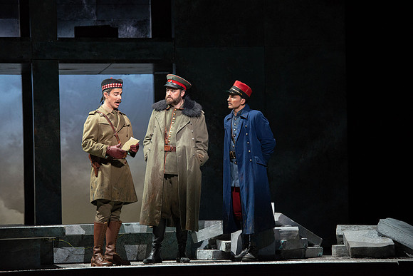 Scene from the opera "Silent Night" by Puts/Campbell