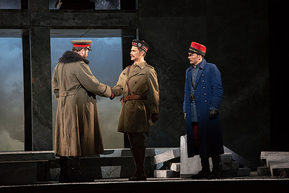 Scene from the opera "Silent Night" by Puts/Campbell