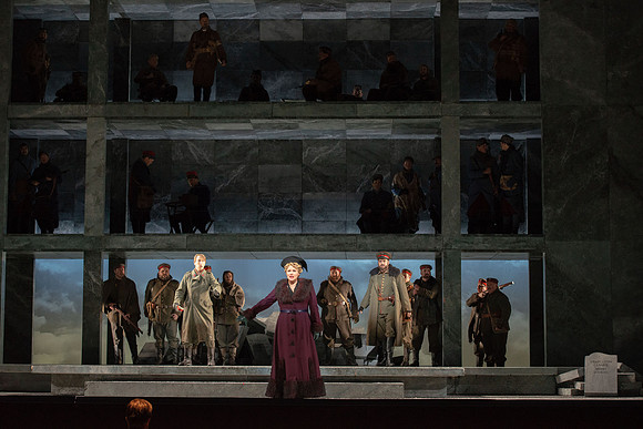 Scene from the opera "Silent Night" by Puts/Campbell