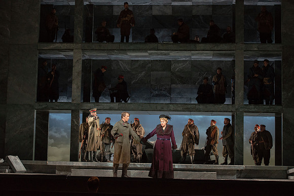 Scene from the opera "Silent Night" by Puts/Campbell