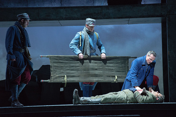 Scene from the opera "Silent Night" by Puts/Campbell