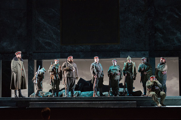 Scene from the opera "Silent Night" by Puts/Campbell