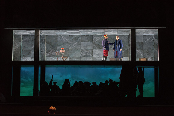 Scene from the opera "Silent Night" by Puts/Campbell