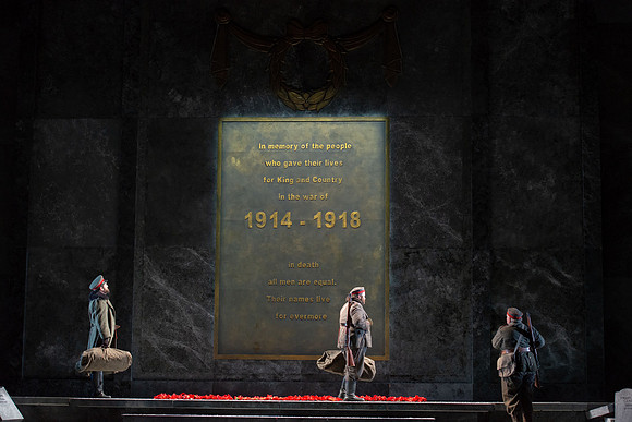 Scene from the opera "Silent Night" by Puts/Campbell