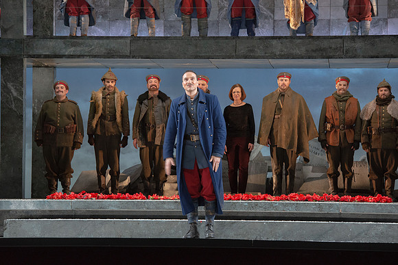 Scene from the opera "Silent Night" by Puts/Campbell