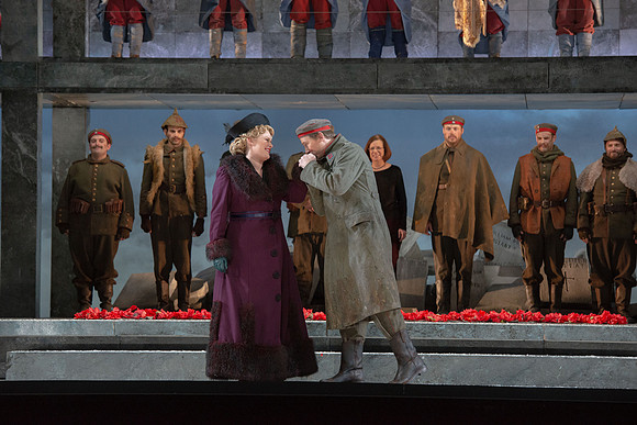 Scene from the opera "Silent Night" by Puts/Campbell