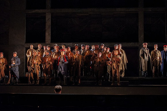 Scene from the opera "Silent Night" by Puts/Campbell