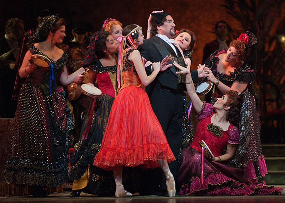Scene from La Traviata by Giuseppe Verdi