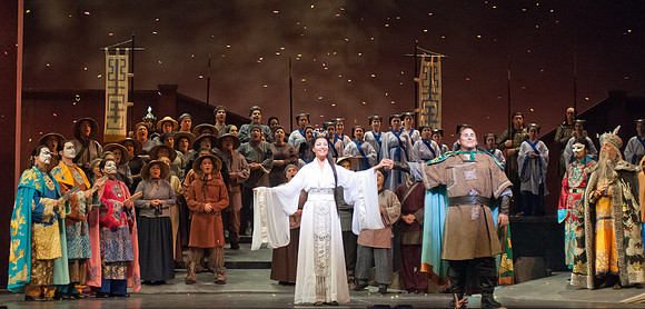 Scene from "Turandot" by Giacomo Puccini