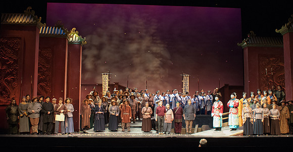 Scene from "Turandot" by Giacomo Puccini