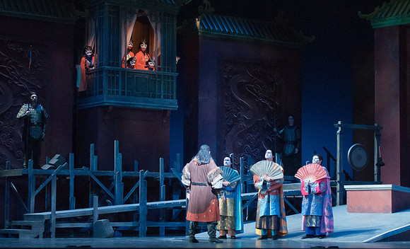 Scene from "Turandot" by Giacomo Puccini